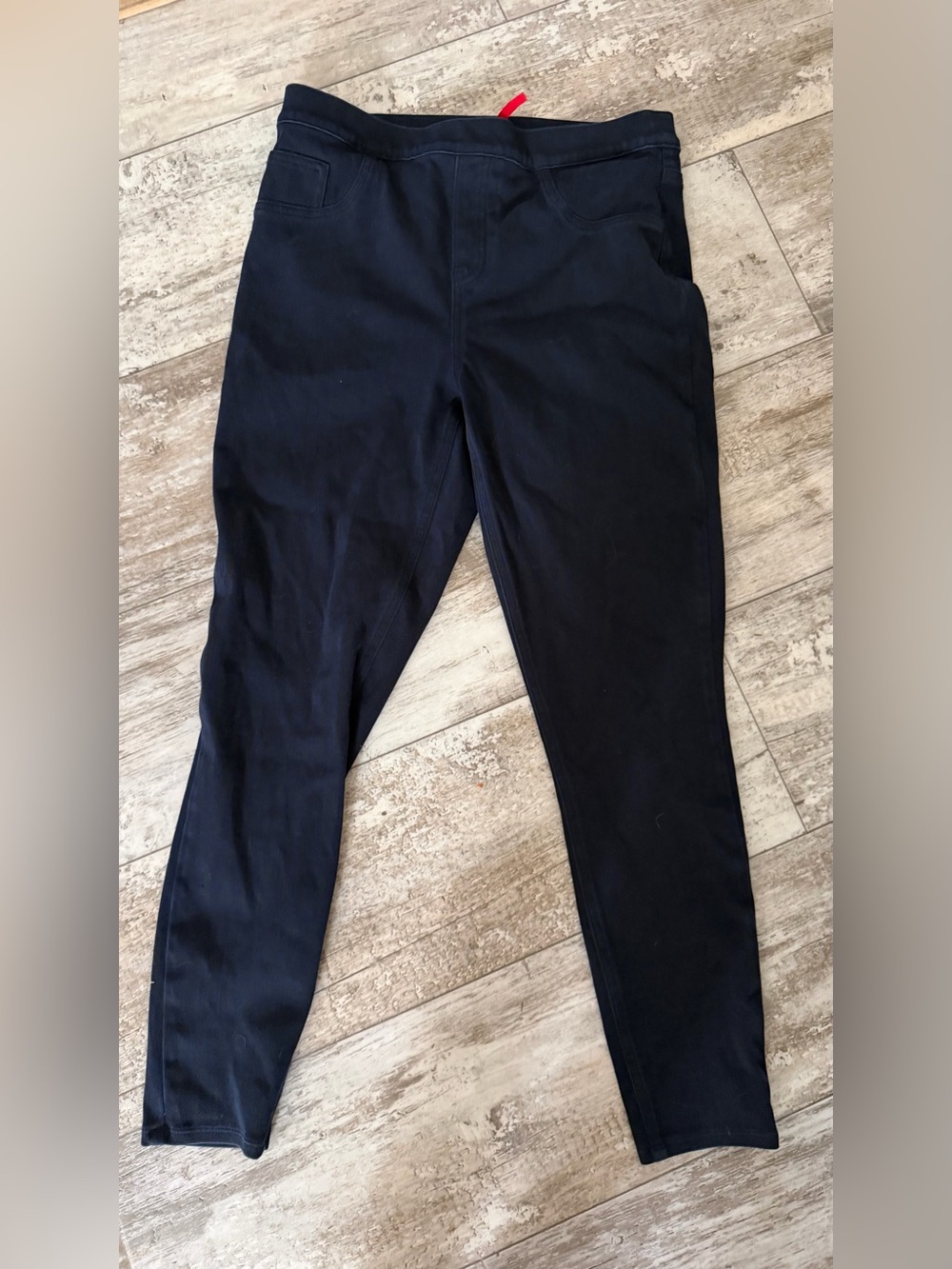 SPANX Womens Skinny Jeans - Navy Blue